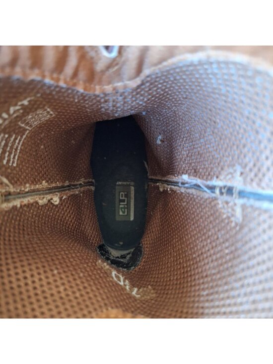 9.5D Ariat Brown Mens Leather Cowboy Boots Western Square Toe Style 10010963 - Picture 6 of 13